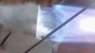 220吨级液氧甲烷火箭发动机“蓝焱”完成整机试车