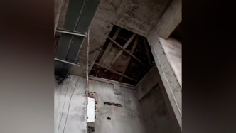 业主装修砸断承重墙致墙体开裂？眉山丹棱县住建局：是连接梁，将再次鉴定