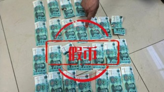 男子花200元购26张50元面额假币买菜被抓，被批评教育并罚款400元
