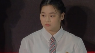 全红婵首次裙装现身上海，“感觉全妹长大了”