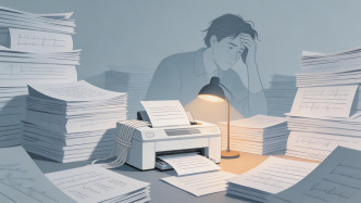 8天假期打印了60多页作业？人民锐评：别让家长成为作业“打印员”