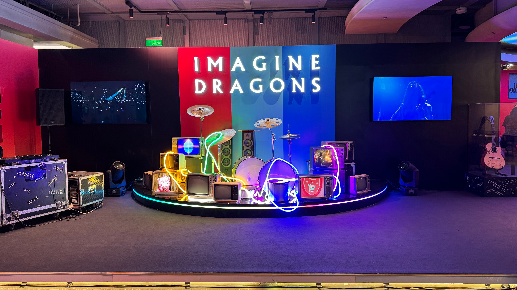 聽完演唱會(huì)來繼續(xù)high，夢龍樂隊(duì)這場快閃展等你來打卡