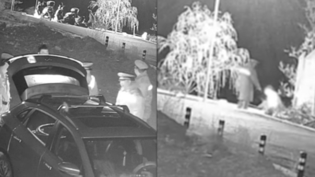 小區(qū)保安凌晨發(fā)現(xiàn)可疑人員圍堵并報(bào)警，在其車(chē)上發(fā)現(xiàn)被盜電纜