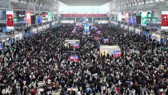 今年春运上海对外客运到发量4921万人次创新高,机场客流量也创纪录