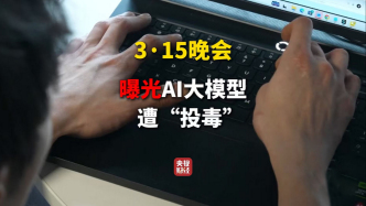 315晚會(huì)曝光AI大模型被“投毒”，給AI洗腦已成產(chǎn)業(yè)鏈
