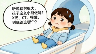孩子头疼、咳嗽、肚子疼？该做X光、CT还是核磁？