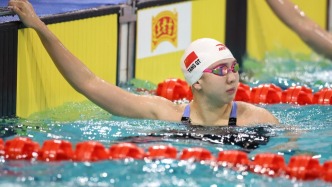 刷新50米蛙泳亞洲紀(jì)錄，唐錢婷：我賽前也沒想到