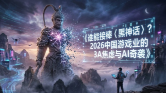 誰能接棒《黑神話》？2026中國游戲業(yè)的3A焦慮與AI奇襲