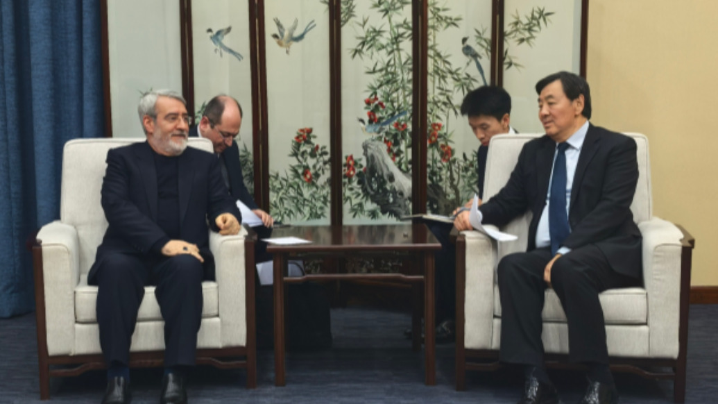 中国政府中东问题特使翟隽会见伊朗驻华大使法兹里