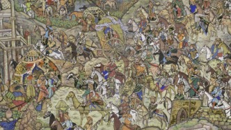 當中西亞細密畫“對話”中國工筆畫