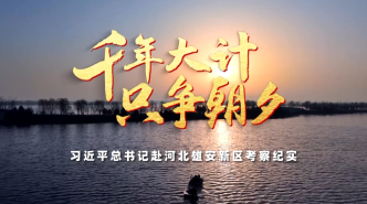 時政微紀錄丨千年大計 只爭朝夕——習(xí)近平總書記赴河北雄安新區(qū)考察紀實