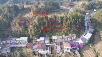 裂缝仪预警后，重庆石柱提前转移3户人成功避险危岩崩塌