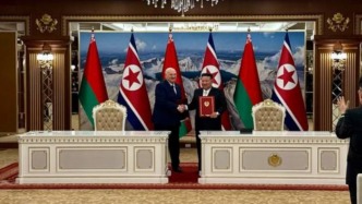 白俄羅斯與朝鮮簽署友好合作條約