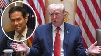 特朗普自稱在委內(nèi)瑞拉支持率高到可以競選總統(tǒng)，魯比奧聽了都憋笑