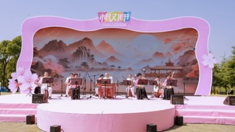 顧村櫻花下的絲竹雅集，承包上海春日非遺浪漫