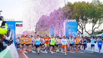 五千跑者集结，2026苏州太湖数字半程马拉松开跑