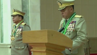 耶溫烏就任緬甸國防軍總司令