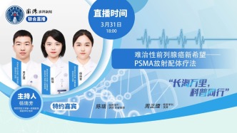 专家门诊在线 | 难治性前列腺癌的新希望——PSMA放射配体疗法