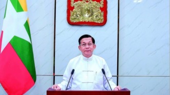 敏昂萊當(dāng)選緬甸副總統(tǒng)，并被推選參加總統(tǒng)選舉