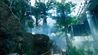 在室內(nèi)探索熱帶雨林，上?？萍拣^最大展區(qū)“雨林秘境”明起開放