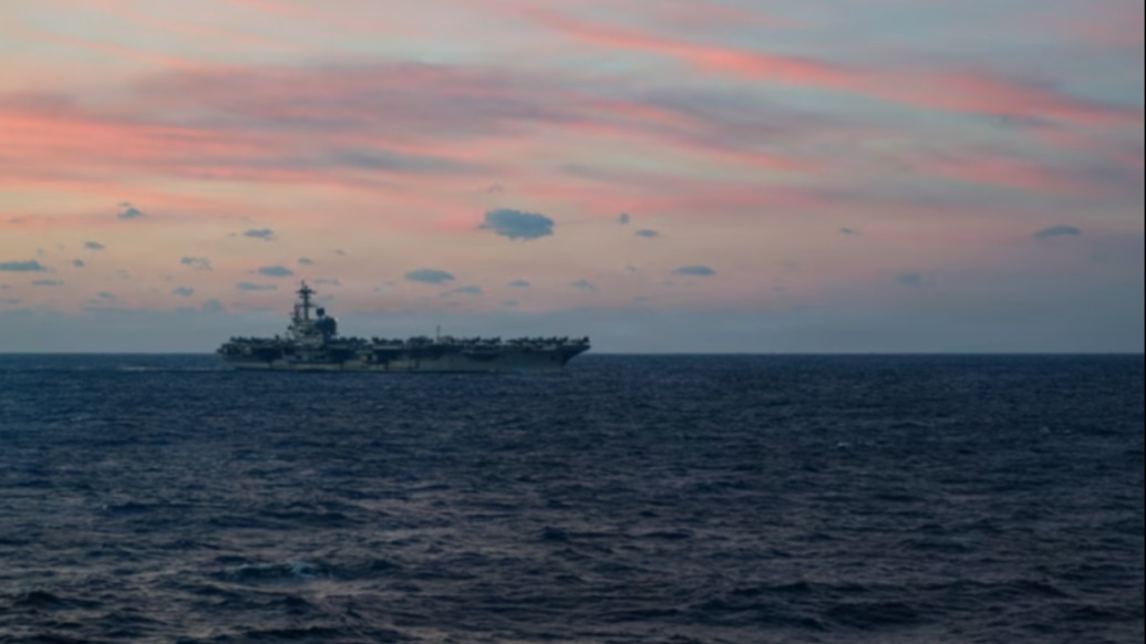 “布什”号起航，美军或在中东部署第三艘航母