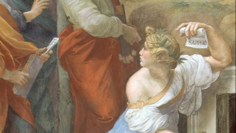 莎草纸上的萨福断章，是在时间的淘洗中天然形成的碎片