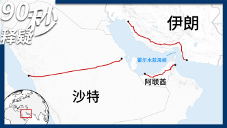 90秒｜霍爾木茲海峽斷航，中東石油還有哪些“出路”？