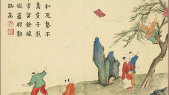 詩畫節(jié)氣｜清明時節(jié)的放紙鳶與賣柳條