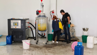 中泰越聯(lián)合繳獲5噸制毒原料，抓獲41人