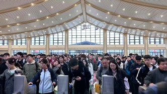 長三角鐵路今日預(yù)計發(fā)送455萬人次增8.6%，有望創(chuàng)單日客發(fā)量新高