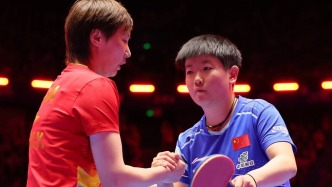 王曼昱與孫穎莎會(huì)師決賽，國乒鎖定世界杯女單冠亞軍