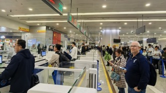 今年上海浦東機(jī)場(chǎng)口岸入出境外籍人員破300萬(wàn)人次，同比增24%