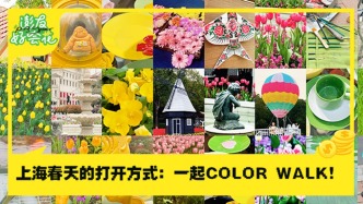 上海春日color walk地圖已上線，照著走就很浪漫?。煊押脮?huì)花