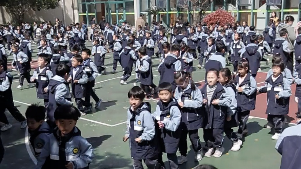 精神状态良好！体验上海小学生的“课间一小时”