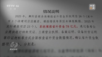 马上评｜虚报数十亿省外投资，如何守住数据真实底线