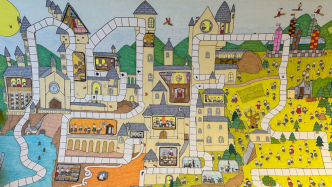 從這些迷宮圖里看一個上海少年的成長史