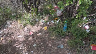 馬上看丨走在秦嶺山里的志愿者：游客扔垃圾會(huì)形成“破窗效應(yīng)”