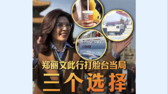 玉淵譚天丨鄭麗文此行打臉臺當(dāng)局三個選擇