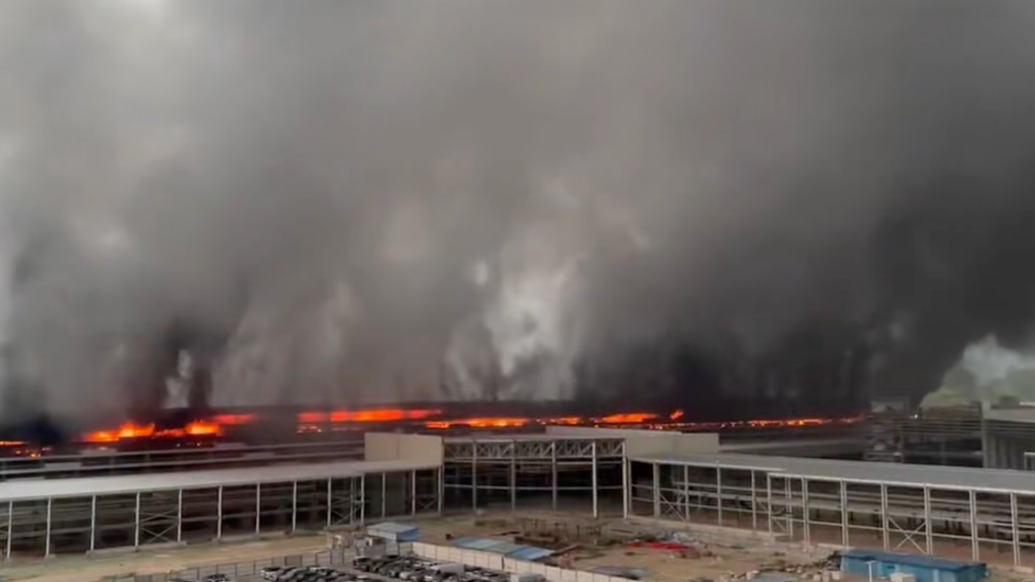 比亞迪：深圳坪山失火車庫為試驗及報廢車輛停放區(qū)