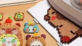 第一批玩拼豆的受害者，已經(jīng)扎堆出現(xiàn)了