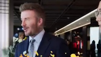 “蘇州嘎油”！貝克漢姆用中文為“蘇超”加油