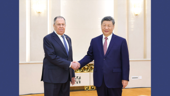 習(xí)近平會見俄羅斯外長拉夫羅夫