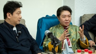 田沁鑫、田雨《青蛇》排練場(chǎng)論道“中國(guó)式演劇觀”