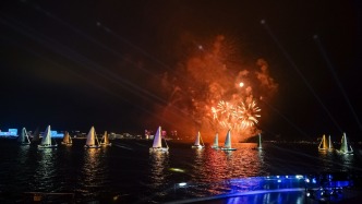 2026上海帆船公开赛扬帆开赛，世界顶级船员从滴水湖扬帆