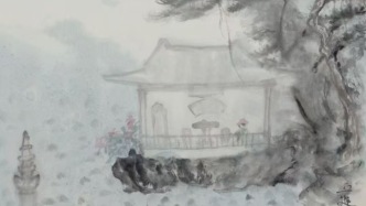 山水園林與古村寫生間的“抬頭見喜”