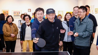 上海長(zhǎng)寧掀起乒乓熱，運(yùn)動(dòng)助認(rèn)知障礙老人改善健康