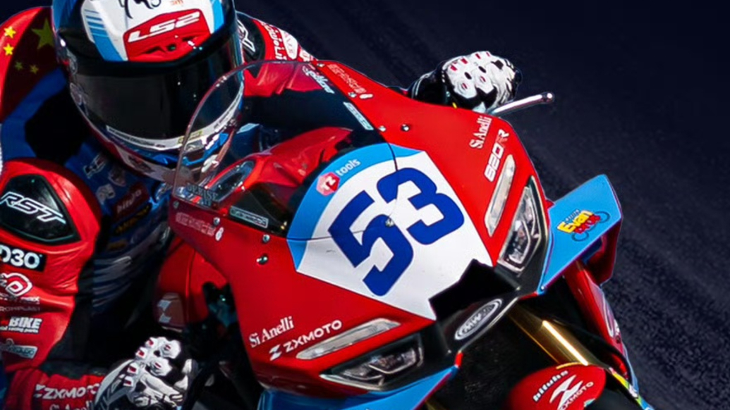 WSBK荷兰站第一回合正赛“张雪机车”获第四名