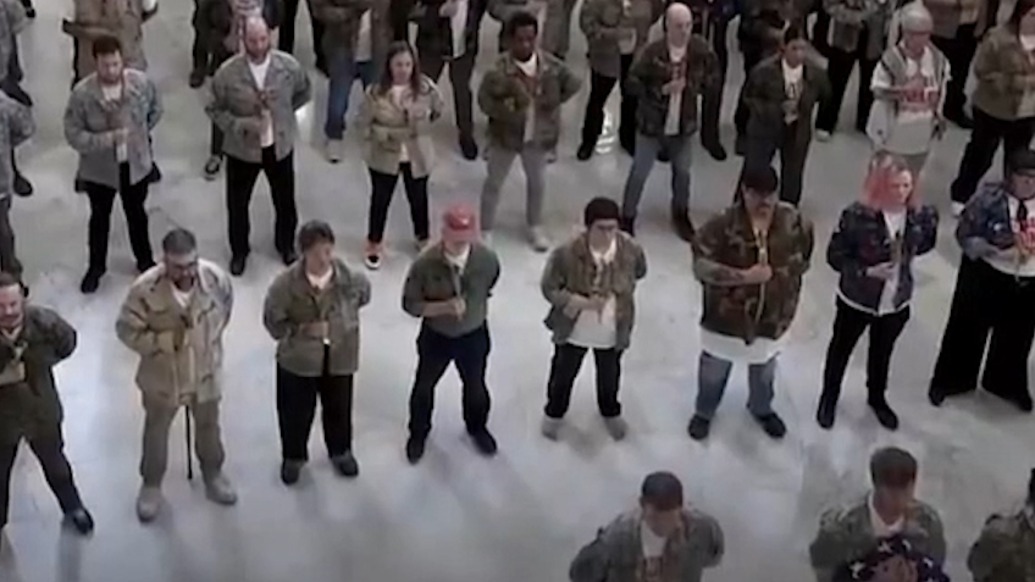 62人被捕！美退伍军人在国会抗议对伊战争：不会再被蒙蔽