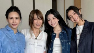 邱淑貞母女和工藤靜香母女同框了