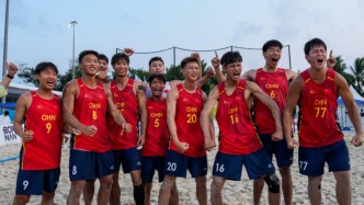 中國沙灘男手首勝“秘籍”：相互信任，就這么簡單